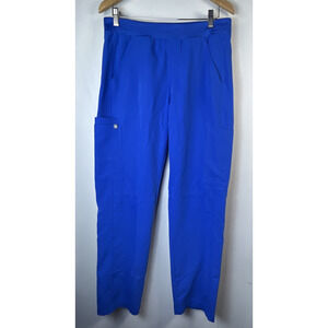 Figs mens Scrub Pants Axim Cargo Scrubs Blue Medium Style T2001 Medical